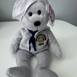 Ty Beanie Baby USS Ronald Reagan Navy Sailor Bear